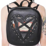 Sac à Dos Gothique <br /> en Forme de Coeur - L'Antre Gothique