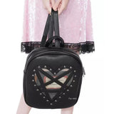 Sac à Dos Gothique <br /> en Forme de Coeur - L'Antre Gothique