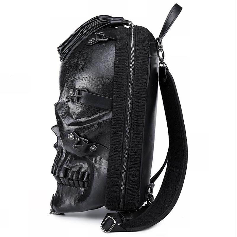 Gothic Backpack in the Shape of a Skull - L'Antre Gothique Gothic Backpack in the Shape of a Skull - L'Antre Gothique