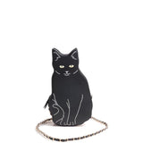 Sac à Main Gothique <br /> Chat Noir OUTLET
