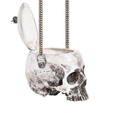 Gotische Handtasche<br> Punk-Schädel