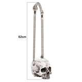 Gotische Handtasche<br> Punk-Schädel