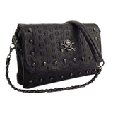 Sac à Main Gothique <br /> Imprimé Tête de Crâne - L'Antre Gothique