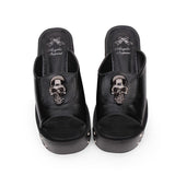Gothic Sandal<br> Skull