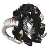 Serre-tête Gothique <br />Corne & Dentelle