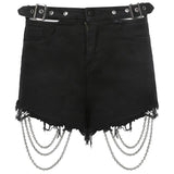 Short Gothique à Chaîne