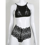 Gothic-Unterwäsche<br> Schwarz