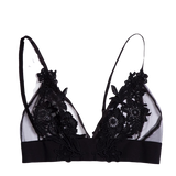 Soutien-Gorge Gothique en Dentelle Fleur
