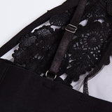 Soutien-Gorge Gothique <br /> en Dentelle Fleur