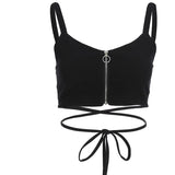 Soutien-Gorge gothique à Zipper