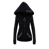 Sweat Gothique <br /> Avec des Anneaux - L'Antre Gothique