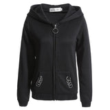 Sweat Gothique <br /> Avec des Anneaux - L'Antre Gothique