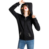 Sweat Gothique <br /> Avec des Anneaux - L'Antre Gothique