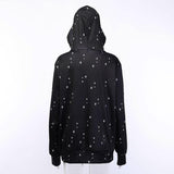 Gothic-Sweatshirt<br> Schwarze Katze