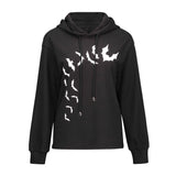 Sweat Gothique <br /> Imprimé de Chauve souris - L'Antre Gothique