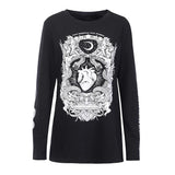 Sweat Gothique Lune Démoniaque