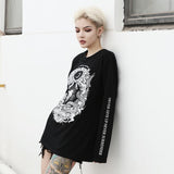 Sweat Gothique <br />Lune Démoniaque