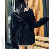 Gothic-Sweatshirt<br> Pentagramm