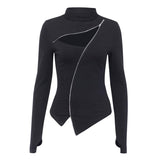 Sweat Gothique Preppy Moto