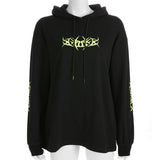 Gothic-Sweatshirt<br> Punk bedruckt