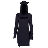 Sweat Gothique Robe à Rivet