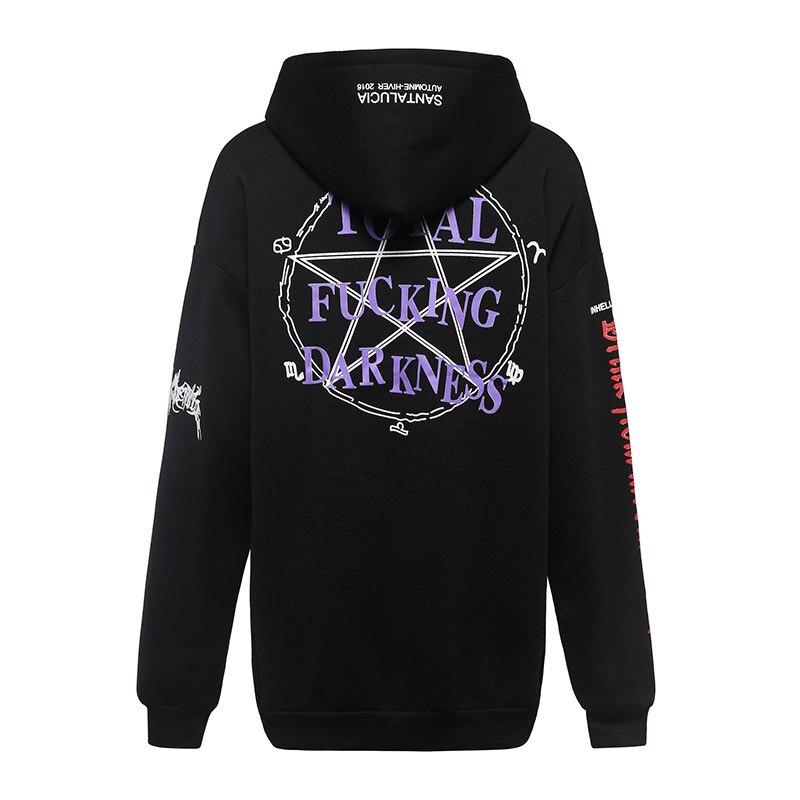 Total Fucking Darkness gothic sweatshirt - L'Antre Gothique