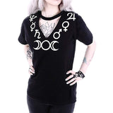 T-Shirt Gothique <br /> Avec Tour de Cou - L'Antre Gothique