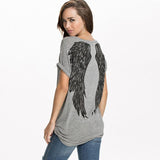 T-Shirt Gothique <br /> Avec des Ailes - L'Antre Gothique