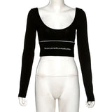 T-Shirt Gothique <br /> Col Rond Moulante