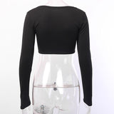 T-Shirt Gothique <br /> Court Fermeture éclair