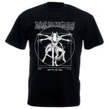T-Shirt Gothique Da Vinci Alien