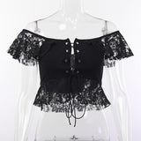 Gothic T-Shirt<br> Lace