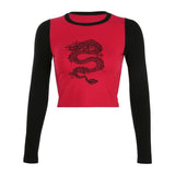 T-Shirt Gothique Dragon