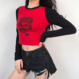 Gothic-T-Shirt<br> Drachen