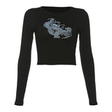 T-Shirt Gothique Grunge