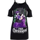 T-Shirt Gothique I m a Cat Person