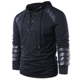Gothic-T-Shirt<br> Lederspitze