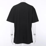 Gothic-T-Shirt<br> Reflektierender Brief