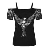 T-Shirt Gothique Noir Rock