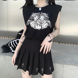 T-Shirt Gothique <br/> Sans Manche