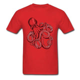 Gothic-T-Shirt<br> Böser Oktopus-Tentakel