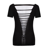 T-Shirt Gothique <br />Tête de Mort - L'Antre Gothique