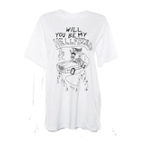 T-Shirt Gothique Will You Be My Hellfriend