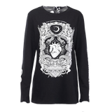 Gothic-T-Shirt<br> Lange Ärmel
