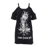 T-Shirt Gothique Came From Hell