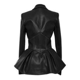 Gothic Jacket<br> Lolita (Faux Leather)