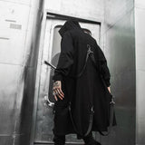 Gothic-Jacke<br> Schwarz lang