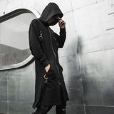 Gothic-Jacke<br> Schwarz lang