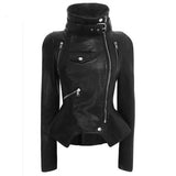 Veste Gothique <br /> Noir (Simili Cuir) - L'Antre Gothique