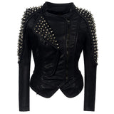 Veste Gothique <br /> Punk (Simili Cuir) - L'Antre Gothique